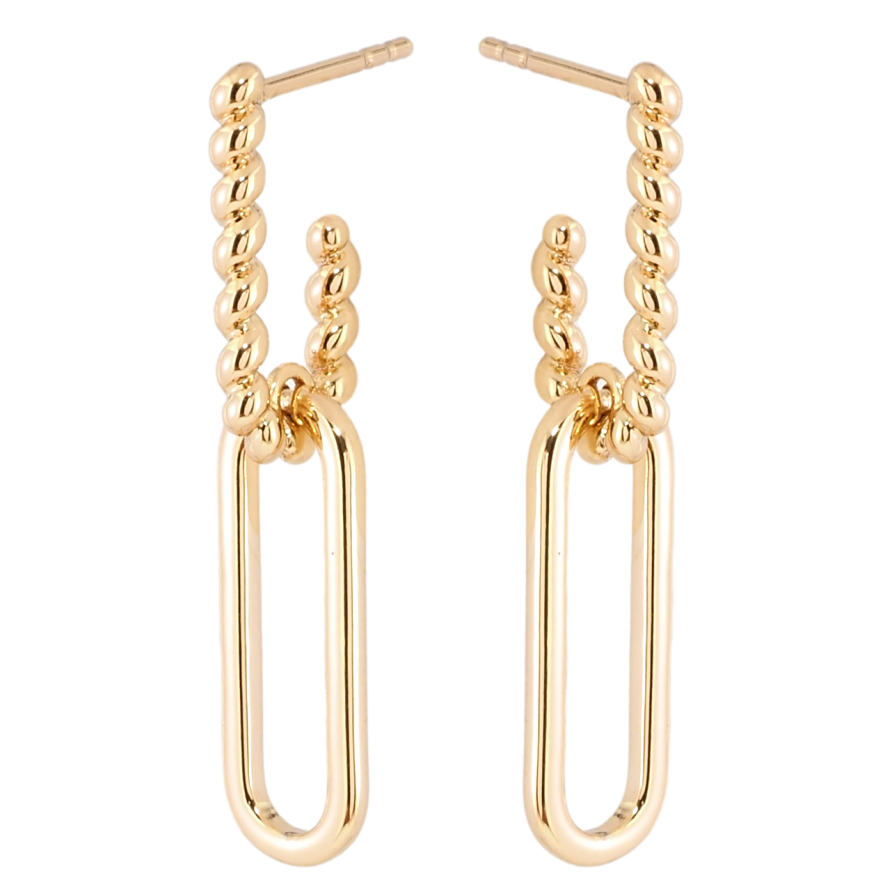 Серьги Xuping Позолота 18K пусеты Овальные подвески фото №1 Серьги Xuping Позолота 18K пусеты Овальные подвески фото №1