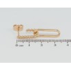 Серьги Xuping Позолота 18K пусеты Овальные подвески фото №2 Серьги Xuping Позолота 18K пусеты Овальные подвески фото №2