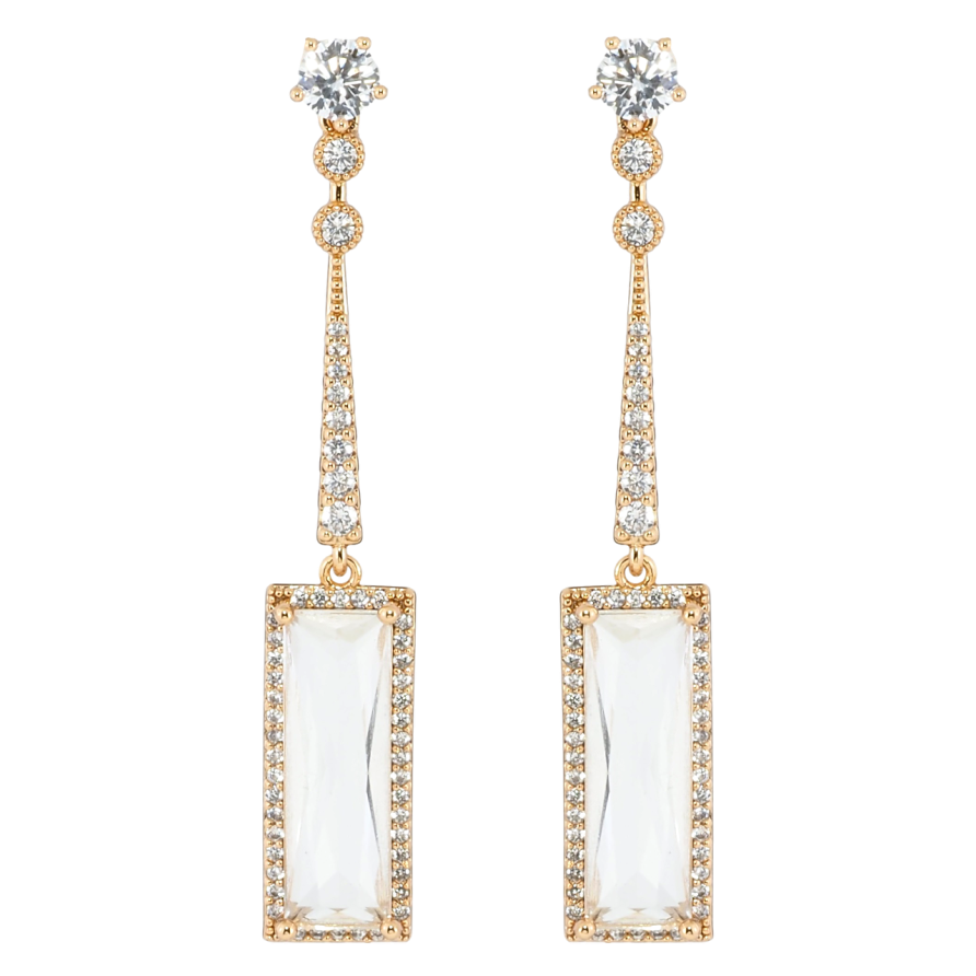 Серьги Xuping Позолота 18K пусеты Подвески с фианитами и цирконием фото №1 Серьги Xuping Позолота 18K пусеты Подвески с фианитами и цирконием фото №1