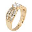 Кольцо Xuping Позолота 18K Кристальный блеск фото №2 Кольцо Xuping Позолота 18K Кристальный блеск фото №2