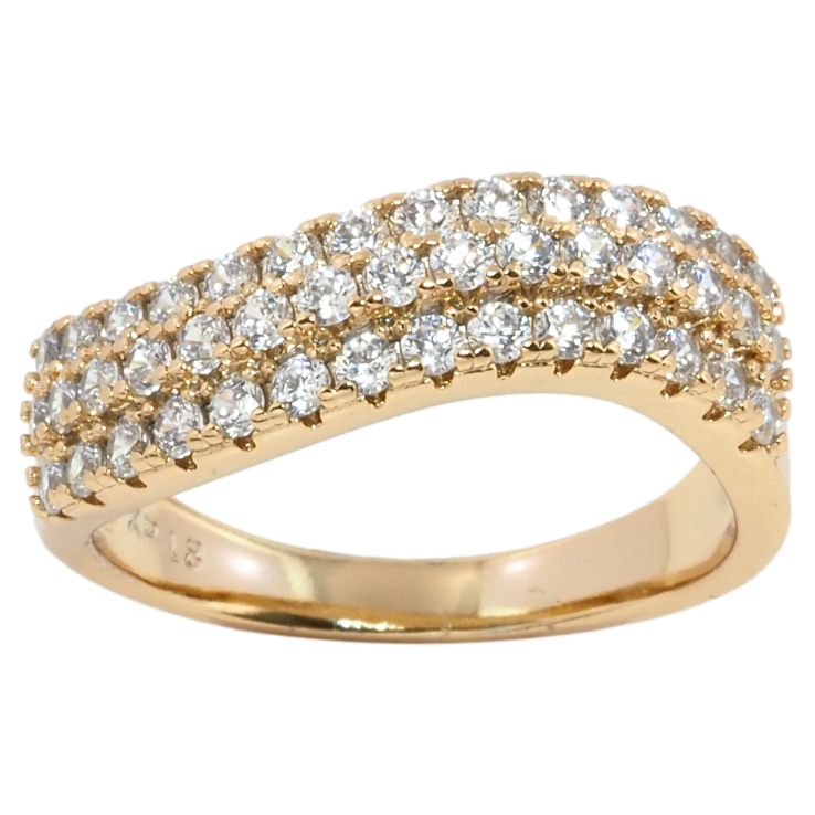 Каблучка Xuping Позолота 18K Інкрустація цирконієм фото №14 Каблучка Xuping Позолота 18K Інкрустація цирконієм фото №14