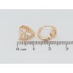 Серьги Xuping M&L Цвет 18K колечки Губы фото №2 Серьги Xuping M&L Цвет 18K колечки Губы фото №2