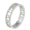 Кольцо Xuping TTM Stainless Steel Цвет Родий Спаси и Сохрани, шир. 5мм фото №2 Кольцо Xuping TTM Stainless Steel Цвет Родий Спаси и Сохрани, шир. 5мм фото №2