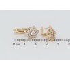 Серьги Xuping Позолота 18K английский замок Инкрустация цирконием фото №2 Серьги Xuping Позолота 18K английский замок Инкрустация цирконием фото №2