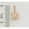 Кулон Xuping Позолота 18K Інкрустація цирконієм для ланцюжка до 5мм фото №2 Кулон Xuping Позолота 18K Інкрустація цирконієм для ланцюжка до 5мм фото №2