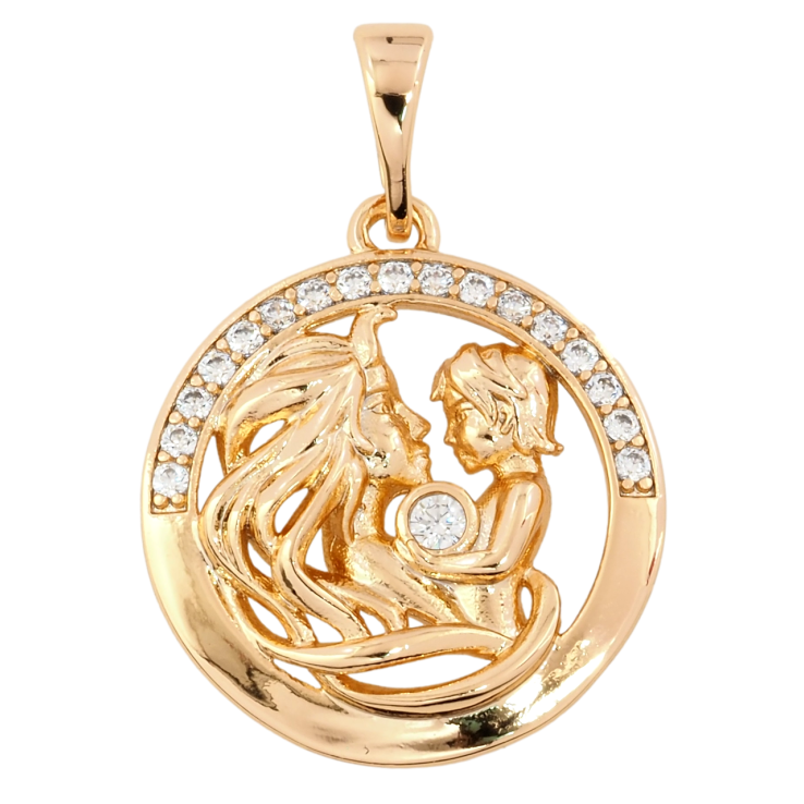 Кулон Xuping Позолота 18K Радость материнства для цепочки до 5мм фото №18 Кулон Xuping Позолота 18K Радость материнства для цепочки до 5мм фото №18