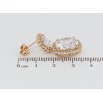 Серьги Xuping Позолота 18K пусеты Фианиты в обрамлении циркония фото №2 Серьги Xuping Позолота 18K пусеты Фианиты в обрамлении циркония фото №2