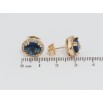 Серьги Xuping Позолота 18K пусеты Фианиты в обрамлении циркония фото №2 Серьги Xuping Позолота 18K пусеты Фианиты в обрамлении циркония фото №2