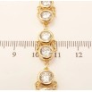 Браслет Xuping Позолота 18K Декоративний візерунок з фіанітами довжина 18см х 10мм фото №3 Браслет Xuping Позолота 18K Декоративний візерунок з фіанітами довжина 18см х 10мм фото №3