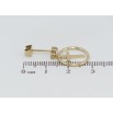 Серьги Xuping TTM Stainless Steel цвет 14K пусеты Декоративные подвески с крестиками фото №2 Серьги Xuping TTM Stainless Steel цвет 14K пусеты Декоративные подвески с крестиками фото №2