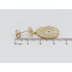 Серьги Xuping TTM Stainless Steel цвет 14K пусеты Декоративные подвески фото №2 Серьги Xuping TTM Stainless Steel цвет 14K пусеты Декоративные подвески фото №2