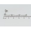 Серьги Xuping TTM Stainless Steel цвет Родий пусеты Подвески с шариками фото №2 Серьги Xuping TTM Stainless Steel цвет Родий пусеты Подвески с шариками фото №2