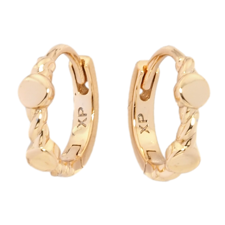 Серьги Xuping Позолота 18K колечки Декоративный узор фото №22 Серьги Xuping Позолота 18K колечки Декоративный узор фото №22