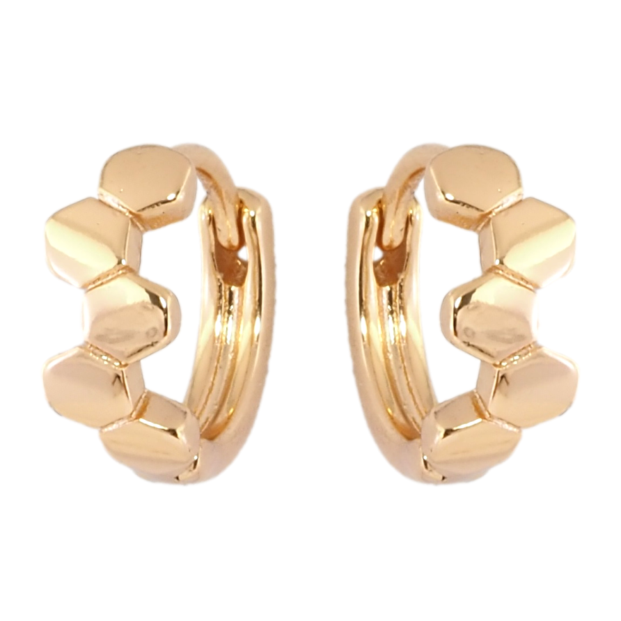 Серьги Xuping Позолота 18K колечки Декоративный узор фото №1 Серьги Xuping Позолота 18K колечки Декоративный узор фото №1