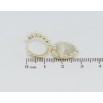 Сережки Xuping JEAN GOUJON Позолота 14K підвіски на колечках Сердечки фото №2 Сережки Xuping JEAN GOUJON Позолота 14K підвіски на колечках Сердечки фото №2