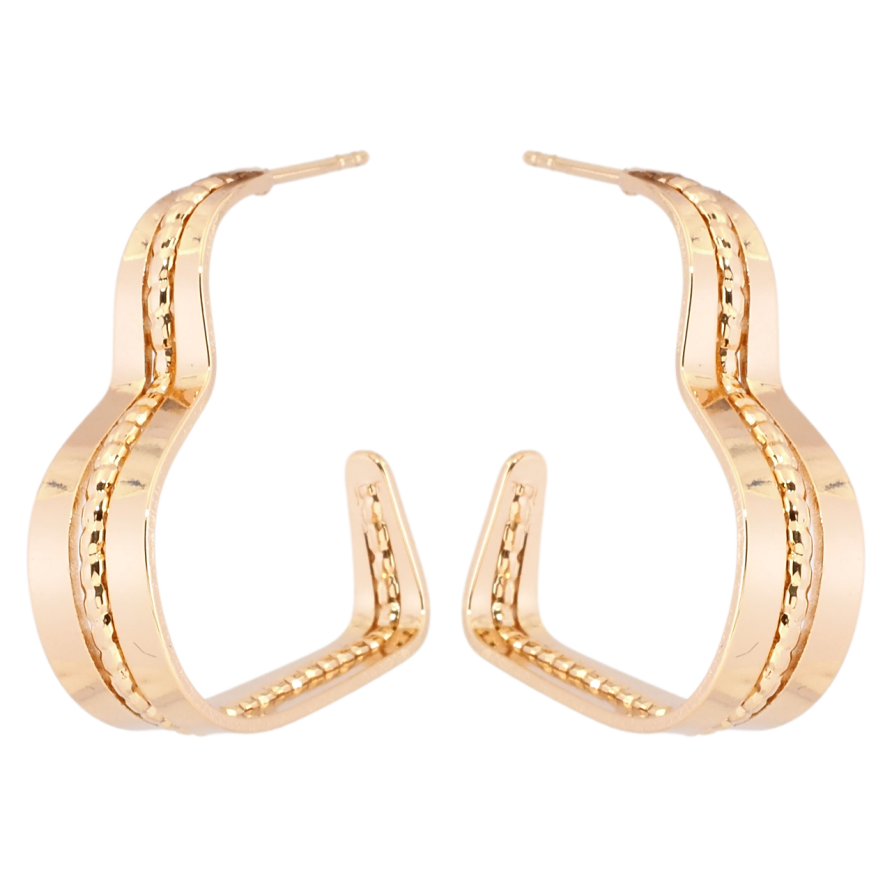 Серьги Xuping Позолота 18K пусеты Сердечки фото №1 Серьги Xuping Позолота 18K пусеты Сердечки фото №1