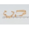 Серьги Xuping Позолота 18K пусеты Сердечки фото №2 Серьги Xuping Позолота 18K пусеты Сердечки фото №2