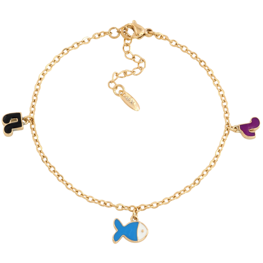 Браслет Xuping Позолота 18K Цепочка с подвесками с доп.цепочкой 17-20см х 2мм фото №1 Браслет Xuping Позолота 18K Цепочка с подвесками с доп.цепочкой 17-20см х 2мм фото №1