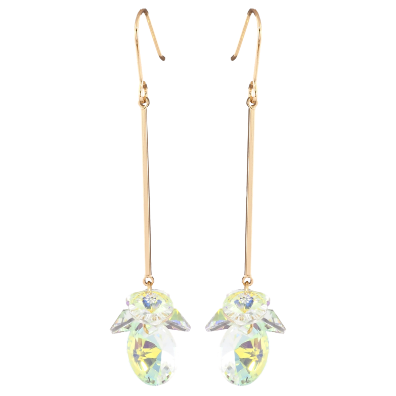 Сережки Xuping колір 18K з кристалами Swarovski французький замок Підвіски з кристалами Shimmer фото №19 Сережки Xuping колір 18K з кристалами Swarovski французький замок Підвіски з кристалами Shimmer фото №19