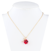 Кулон Xuping цвет 18K с кр-ми Swarovski на цепочке Кристальный куб Siam длина 40-45см х 2мм фото №2 Кулон Xuping цвет 18K с кр-ми Swarovski на цепочке Кристальный куб Siam длина 40-45см х 2мм фото №2