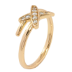 Кольцо Xuping Позолота 18K Крестик с цирконием фото №2 Кольцо Xuping Позолота 18K Крестик с цирконием фото №2