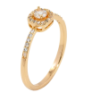 Кольцо Xuping Позолота 18K Инкрустация цирконием фото №2 Кольцо Xuping Позолота 18K Инкрустация цирконием фото №2