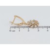 Серьги Xuping Позолота 18K английский замок Цветочки с цирконием фото №2 Серьги Xuping Позолота 18K английский замок Цветочки с цирконием фото №2