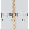 Цепочка Xuping Позолота 18K Плетение Морская цепь с узором, перекрученная длина 45-50см х 2.5мм фото №2 Цепочка Xuping Позолота 18K Плетение Морская цепь с узором, перекрученная длина 45-50см х 2.5мм фото №2