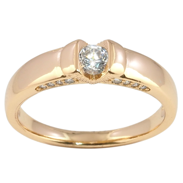 Каблучка Xuping Позолота 18K Вставка фіаніт фото №4 Каблучка Xuping Позолота 18K Вставка фіаніт фото №4