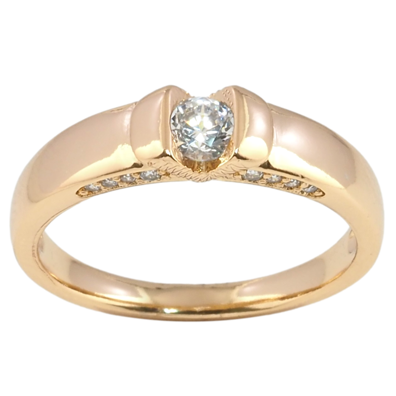 Каблучка Xuping Позолота 18K Вставка фіаніт фото №14 Каблучка Xuping Позолота 18K Вставка фіаніт фото №14