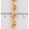 Ланцюжок Xuping Позолота 18K Плетіння Мотузка довжина 60см х 9мм фото №2 Ланцюжок Xuping Позолота 18K Плетіння Мотузка довжина 60см х 9мм фото №2