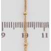 Цепочка Xuping ТТМ Stainless Steel цвет 18K Плетение Колос с бусинами длина 45см х 1мм фото №2 Цепочка Xuping ТТМ Stainless Steel цвет 18K Плетение Колос с бусинами длина 45см х 1мм фото №2