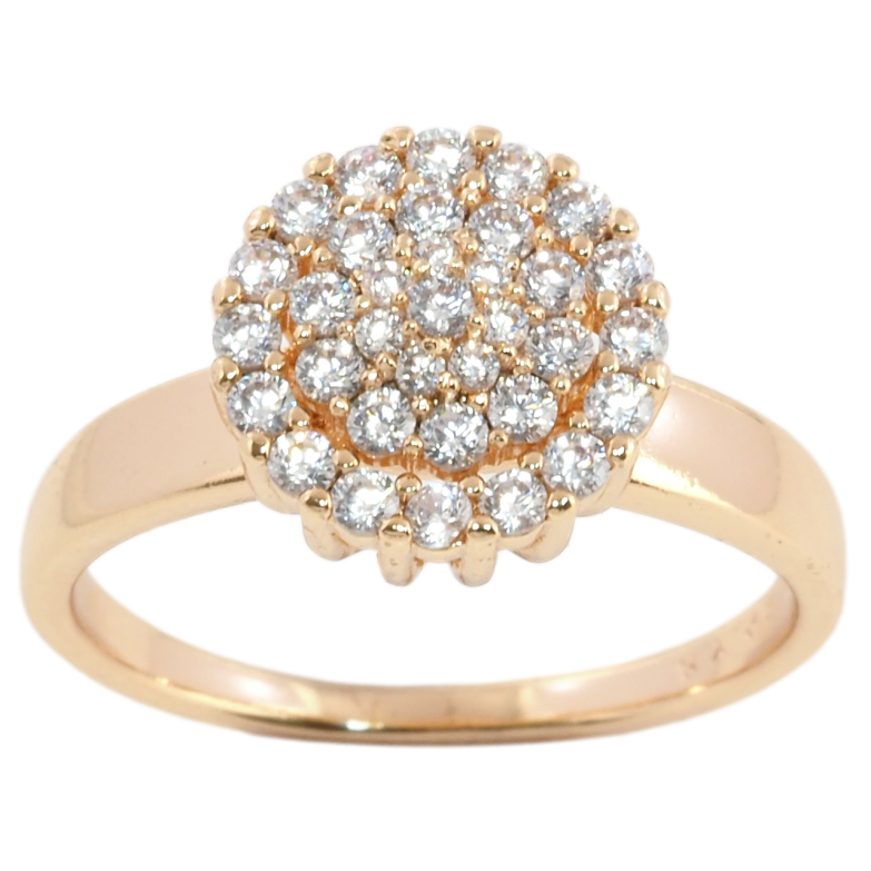 Каблучка Xuping M&L Колір 18К Інкрустація цирконієм» фото №5 Каблучка Xuping M&L Колір 18К Інкрустація цирконієм» фото №5