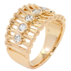 Кольцо Xuping Позолота 18K Декоративный узор с фианитами фото №2 Кольцо Xuping Позолота 18K Декоративный узор с фианитами фото №2