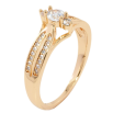 Кольцо Xuping Позолота 18K Декоративный узор с цирконием фото №2 Кольцо Xuping Позолота 18K Декоративный узор с цирконием фото №2