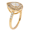 Каблучка Xuping Позолота 18K Інкрустація цирконієм» фото №2 Каблучка Xuping Позолота 18K Інкрустація цирконієм» фото №2