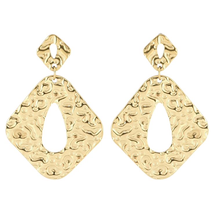 Серьги Xuping TTM Stainless Steel цвет 14K пусеты Декоративные подвески фото №25