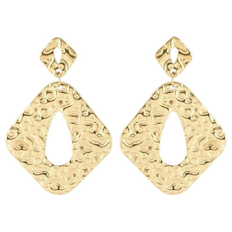 Серьги Xuping TTM Stainless Steel цвет 14K пусеты Декоративные подвески фото №3 Серьги Xuping TTM Stainless Steel цвет 14K пусеты Декоративные подвески фото №3