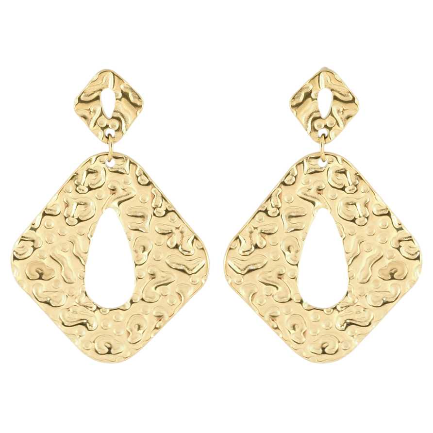 Серьги Xuping TTM Stainless Steel цвет 14K пусеты Декоративные подвески фото №1 Серьги Xuping TTM Stainless Steel цвет 14K пусеты Декоративные подвески фото №1