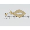 Серьги Xuping TTM Stainless Steel цвет 14K пусеты Декоративные подвески фото №2 Серьги Xuping TTM Stainless Steel цвет 14K пусеты Декоративные подвески фото №2