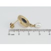 Сережки Xuping TTM Stainless Steel колір 14K пусети Декоративні підвіски з перлинами» фото №2 Сережки Xuping TTM Stainless Steel колір 14K пусети Декоративні підвіски з перлинами» фото №2