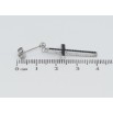 Серьги Xuping TTM Stainless Steel цвет Родий пусеты Крестики с черными кристаллами фото №2 Серьги Xuping TTM Stainless Steel цвет Родий пусеты Крестики с черными кристаллами фото №2