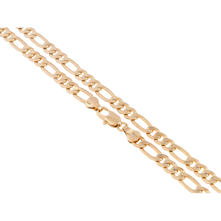 Ланцюжок Xuping Позолота 18K Плетіння Фігаро довжина 50см х 6мм фото №13