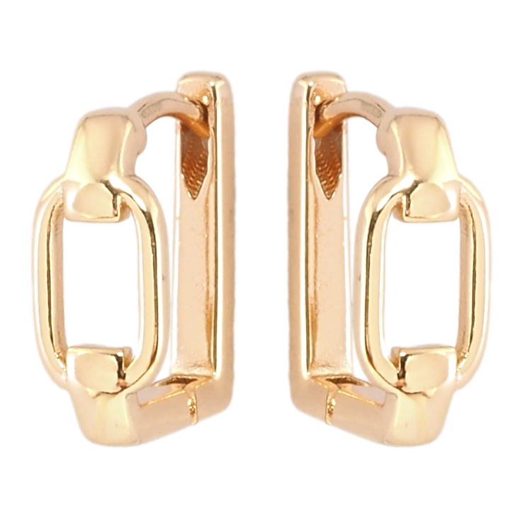 Серьги Xuping Позолота 18K колечки Декоративный узор фото №12 Серьги Xuping Позолота 18K колечки Декоративный узор фото №12
