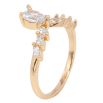 Каблучка Xuping Позолота 18K Кристальний візерунок фото №2 Каблучка Xuping Позолота 18K Кристальний візерунок фото №2