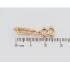Серьги Xuping Позолота 18K английский замок Восьмерки фото №2 Серьги Xuping Позолота 18K английский замок Восьмерки фото №2