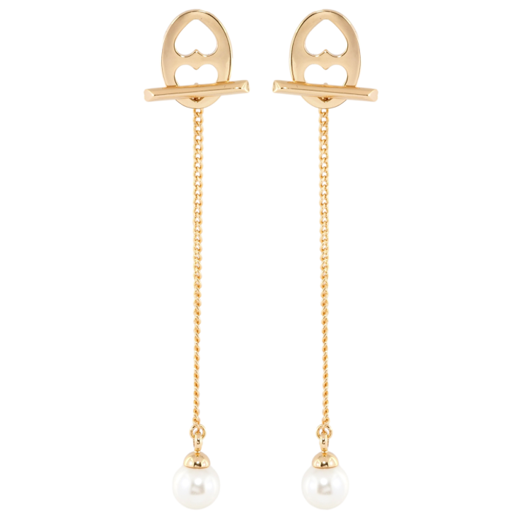 Серьги Xuping Позолота 18K пусеты Декоративные подвески с жемчужинами фото №5 Серьги Xuping Позолота 18K пусеты Декоративные подвески с жемчужинами фото №5