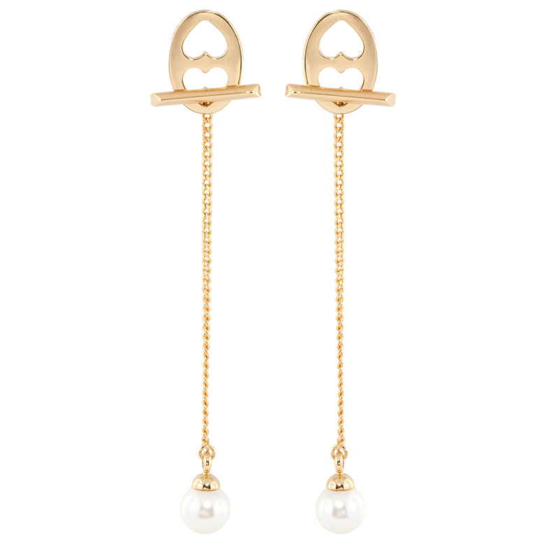 Серьги Xuping Позолота 18K пусеты Декоративные подвески с жемчужинами фото №1 Серьги Xuping Позолота 18K пусеты Декоративные подвески с жемчужинами фото №1