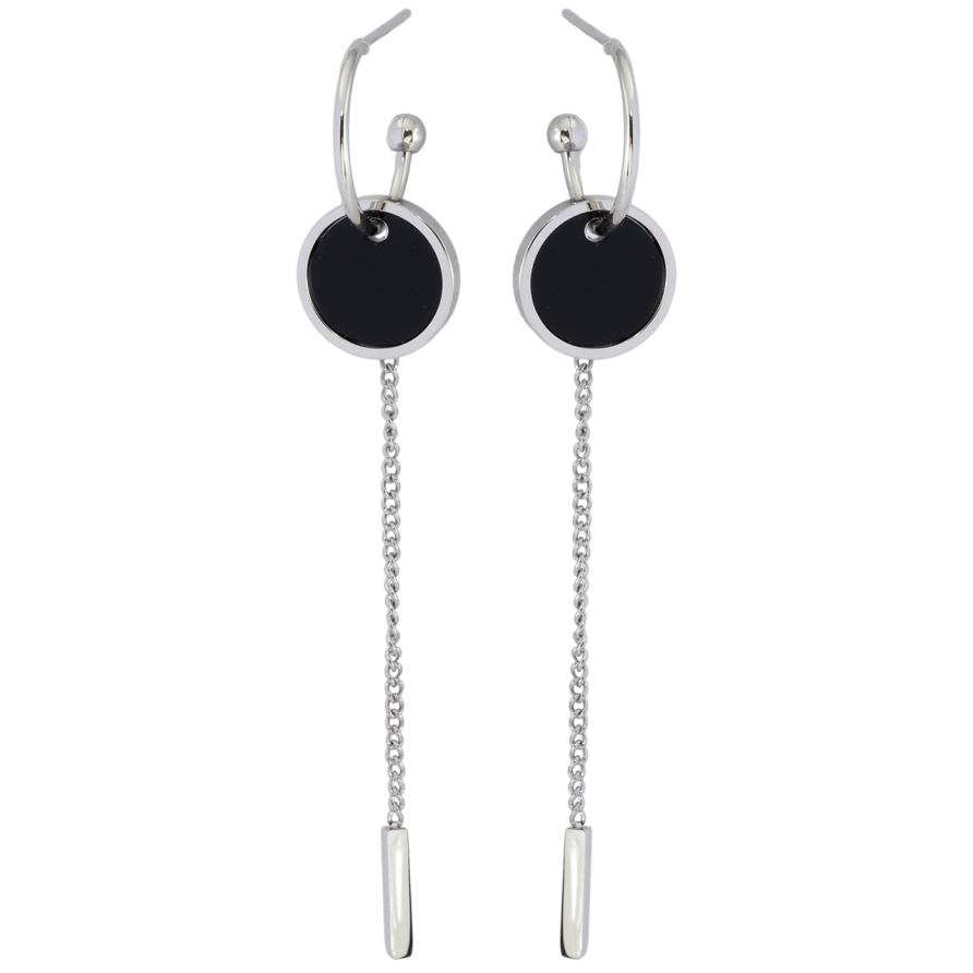 Серьги Xuping TTM Stainless Steel цвет Родий пусеты Декоративные подвески фото №1 Серьги Xuping TTM Stainless Steel цвет Родий пусеты Декоративные подвески фото №1