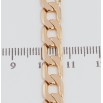 Цепочка Xuping Позолота 18K Плетение Панцирное длина 50см х 7мм фото №2